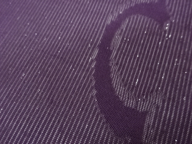  絽雲模様織出し名古屋帯